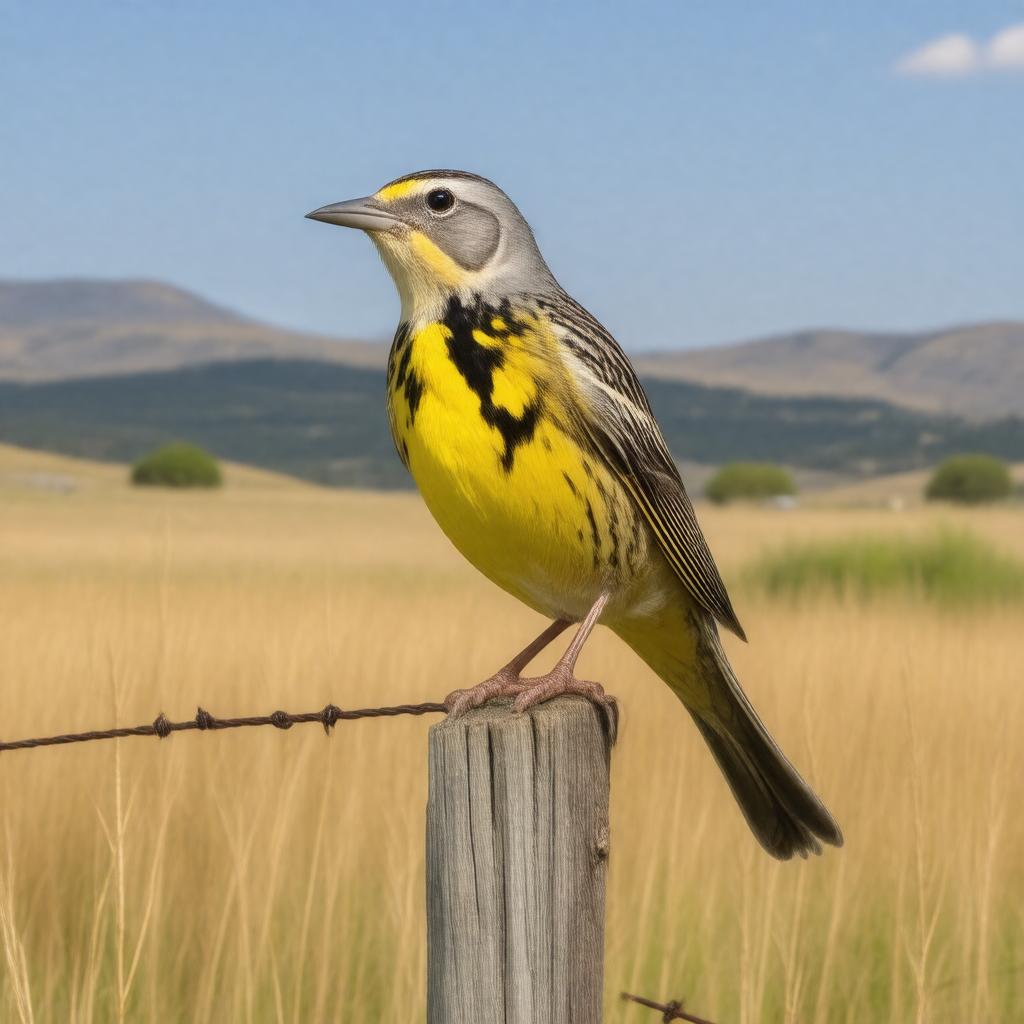 western meadowlark